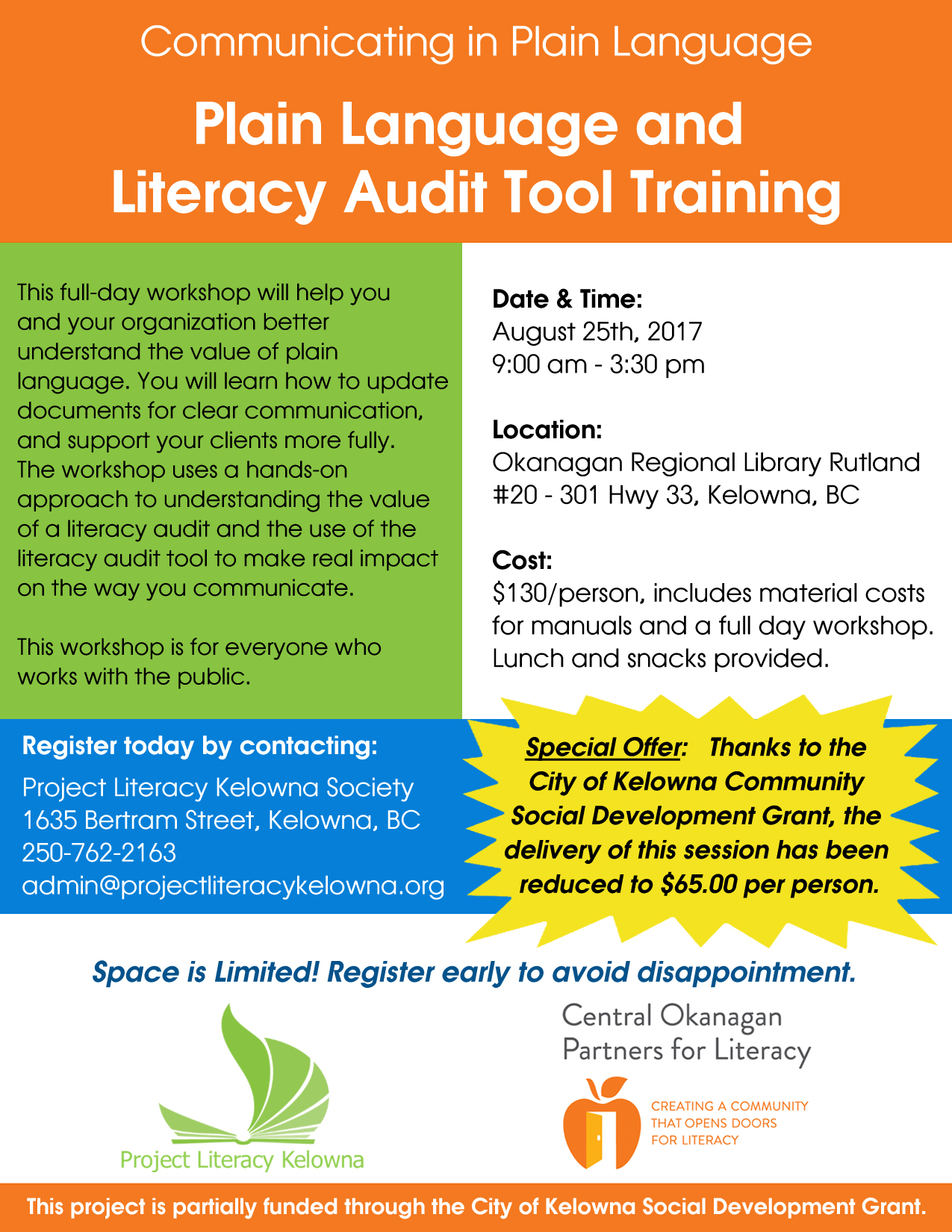 Project Literacy is Introducing Plain Language and Literacy Audit Tool ...